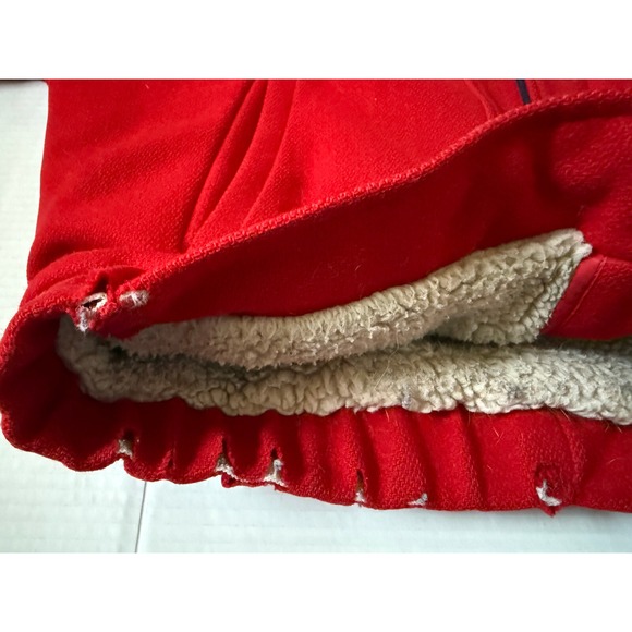 WOOLRICH - Men's Vintage Red Wool Bomber Jacket - Size X-Large - XL* - Picture 13 of 14